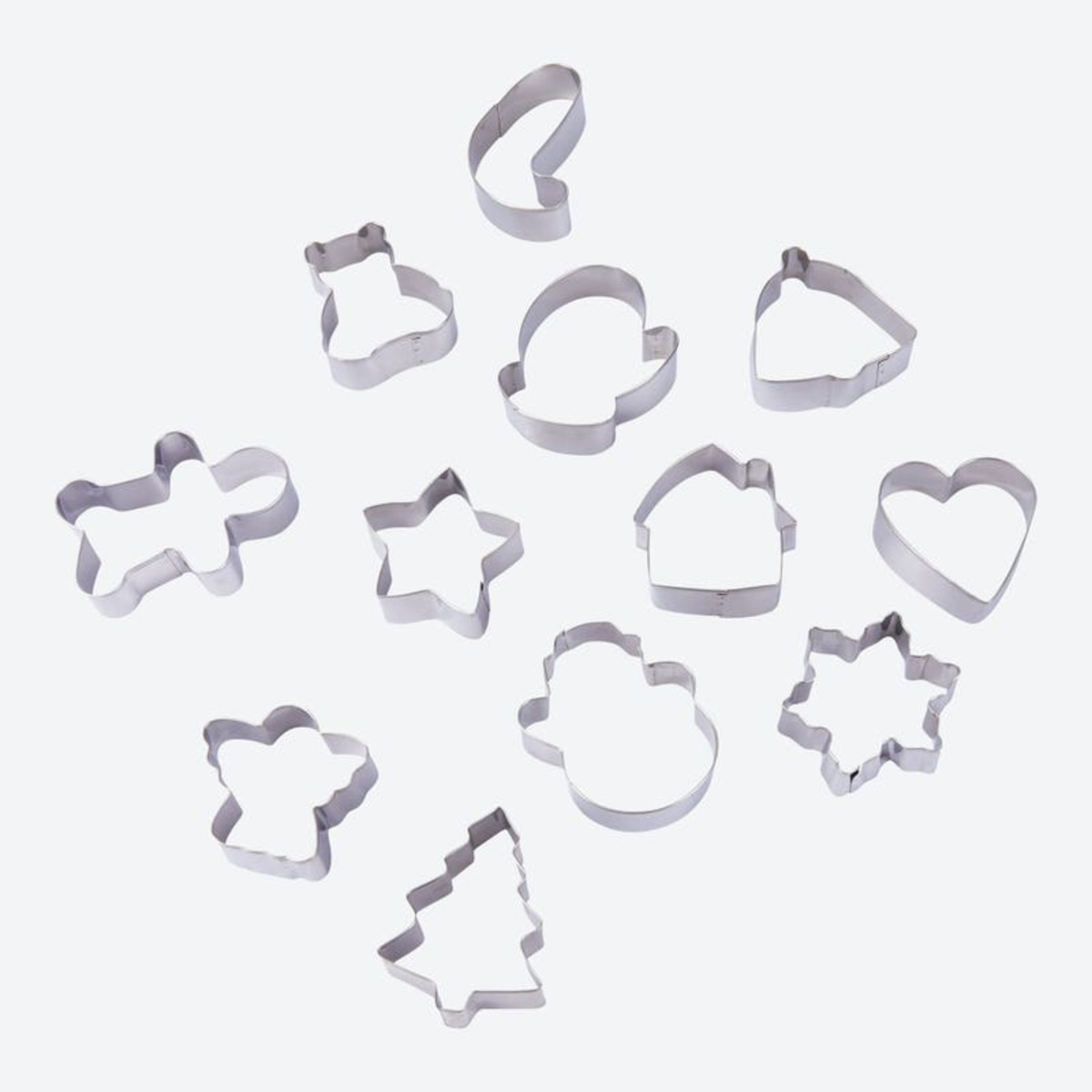 Bild 1 von Plätzchenausstecher mit Aufbewahrungsdose, Ø ca. 5cm, 12-teilig