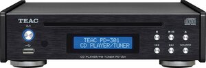 TEAC PD-301DAB-X CD-Player (UKW-Radio, USB-Medienplayer und DAB/UKW-Tuner)