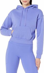 Amazon Essentials Damen Crop-Sweatshirt mit Kapuze (in Übergröße erhältlich)