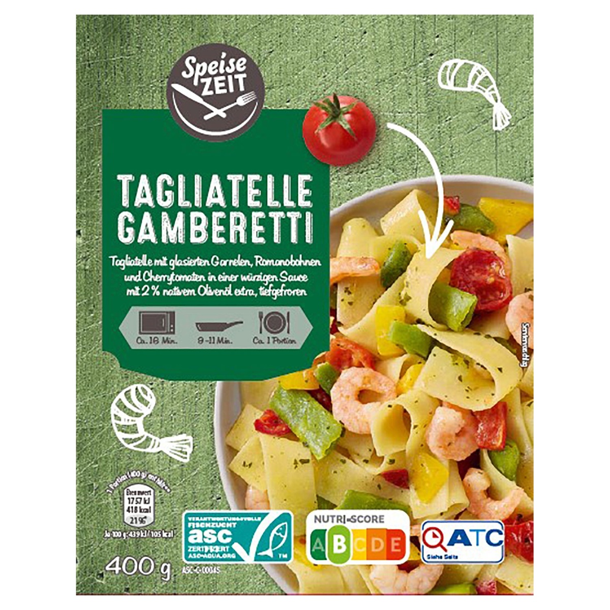 Bild 2 von SPEISEZEIT Pasta mit Meeresspezialitäten 400 g