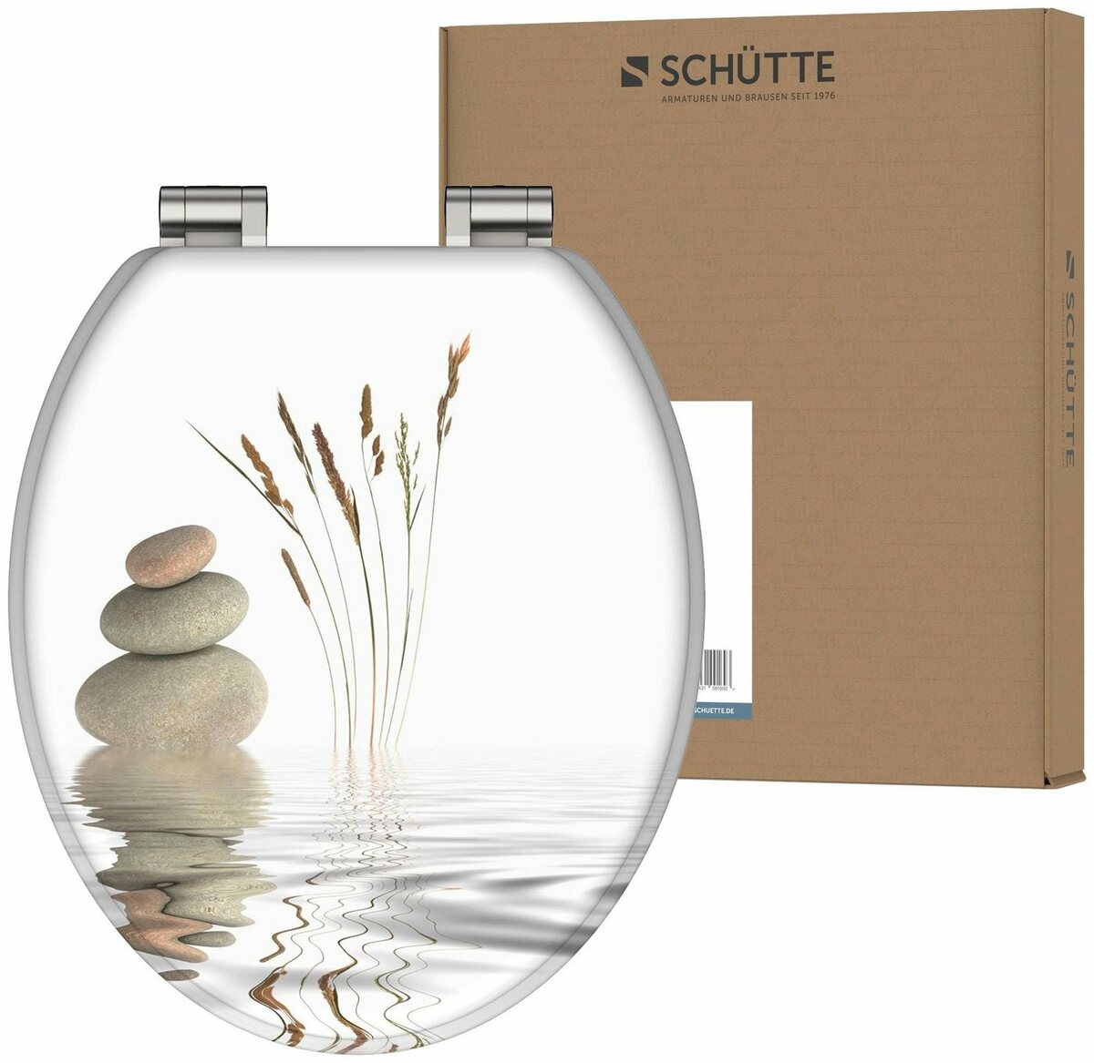 Bild 1 von Schütte WC-Sitz Balance, mit Absenkautomatik und Holzkern, MDF