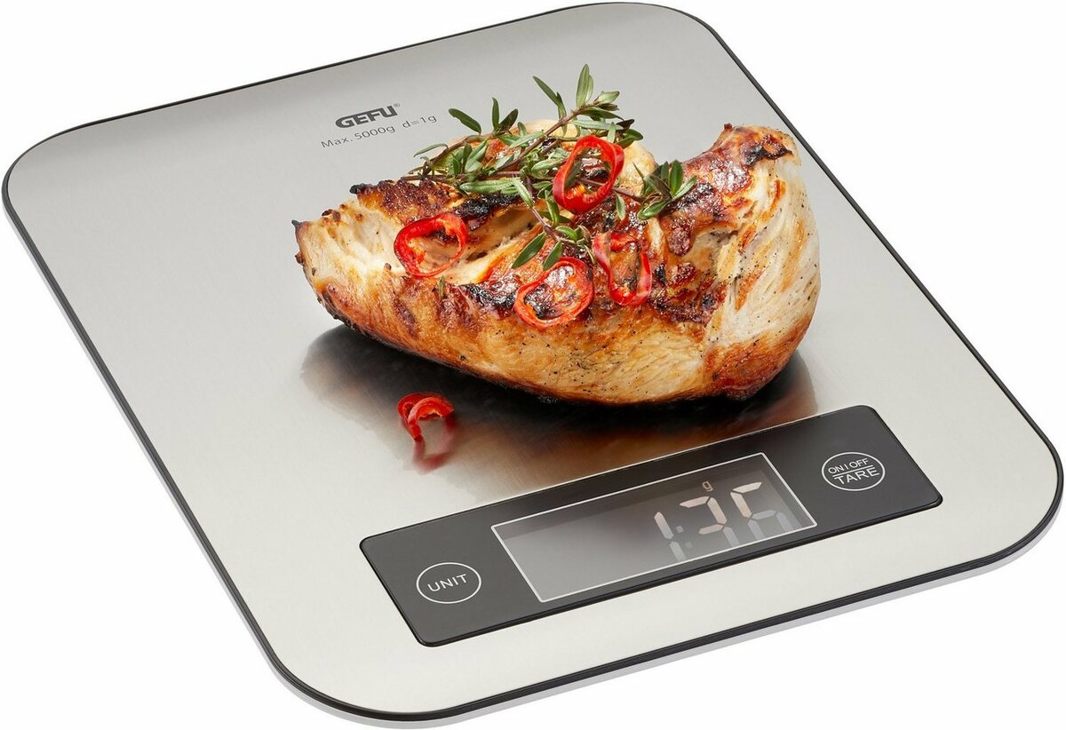 Bild 1 von GEFU Küchenwaage SCORE, Bluetooth Funktion mit Datenübertragung in Echtzeit auf das Handy