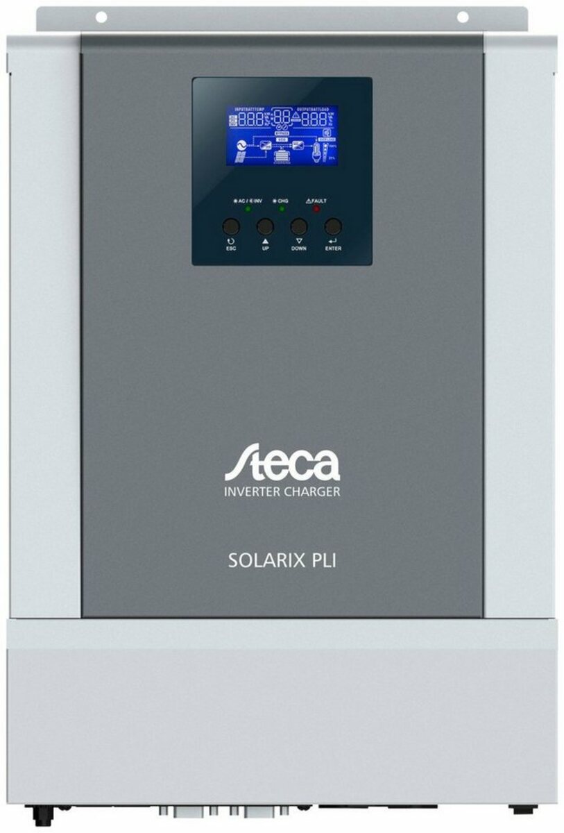 Bild 1 von Steca Solarix PLI 2400-24 Solarladegerät (2400 W, 24 VDC, 230 VAC, 40-65 Hz)
