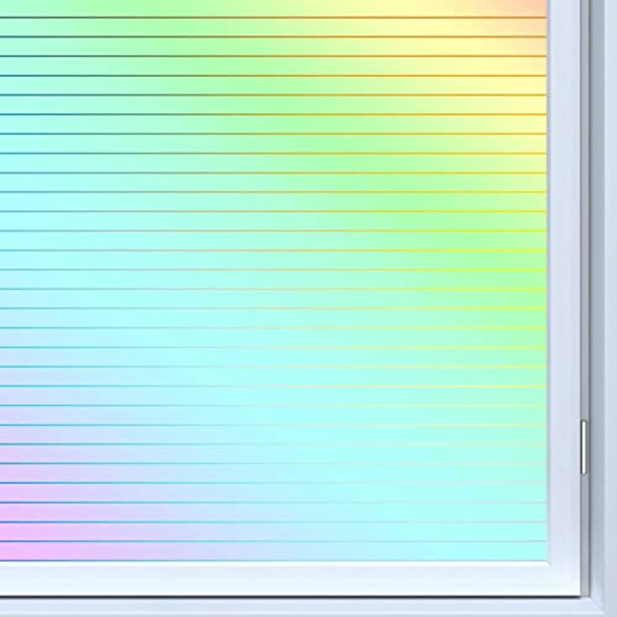 Bild 1 von Lifetree Selbstklebend ohne Klebstoff Fensterfolie 90 * 200CM Milchglasfolie …