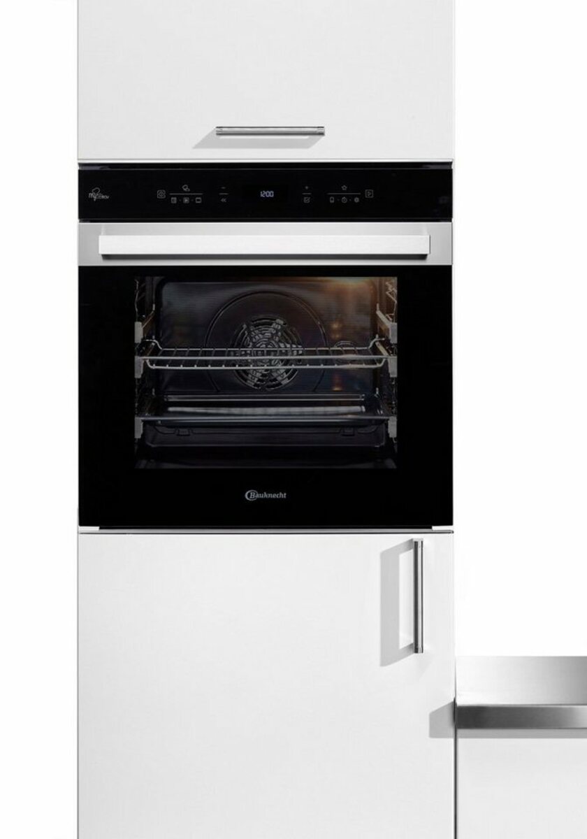 Bild 1 von BAUKNECHT Einbaubackofen BIK7 CHC8TS PT, mit 3-fach-Teleskopauszug