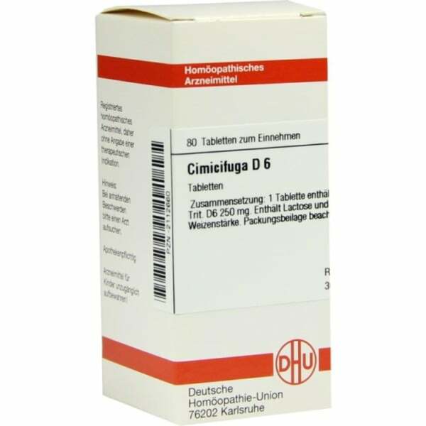 Bild 1 von Cimicifuga D 6 Tabletten 80  St