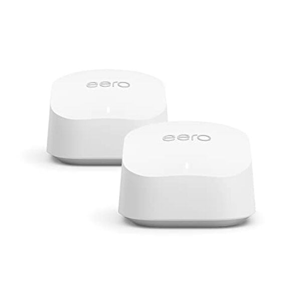 Bild 1 von Dualband-Mesh-Wi-Fi-6-Router Amazon eero 6+ mit integriertem Smart Home-Hub von Zigbee und Unterstützung für 160-MHz-Client-Geräte