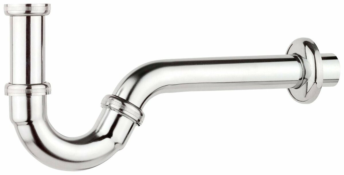 Bild 1 von Kirchhoff Siphon, Bidet-Siphon, Chrom, 1 1/4" x 32 mm