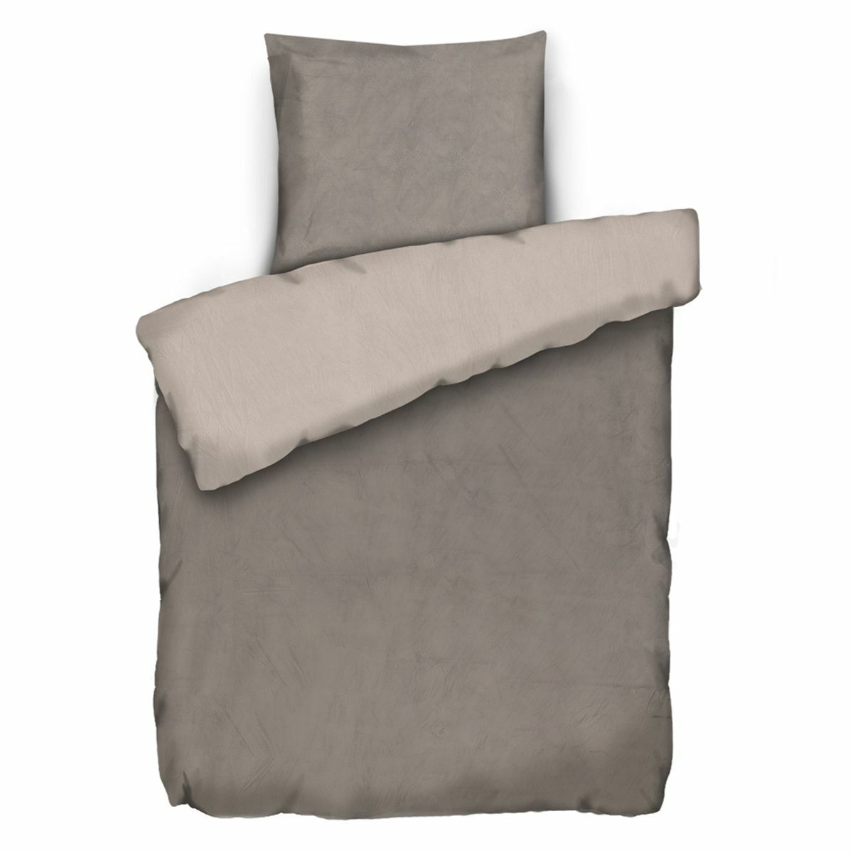 Bild 1 von NICKYMOOD Wendebettwäsche uni Mikrofaser Nicky Kissen-/Größenauswahl