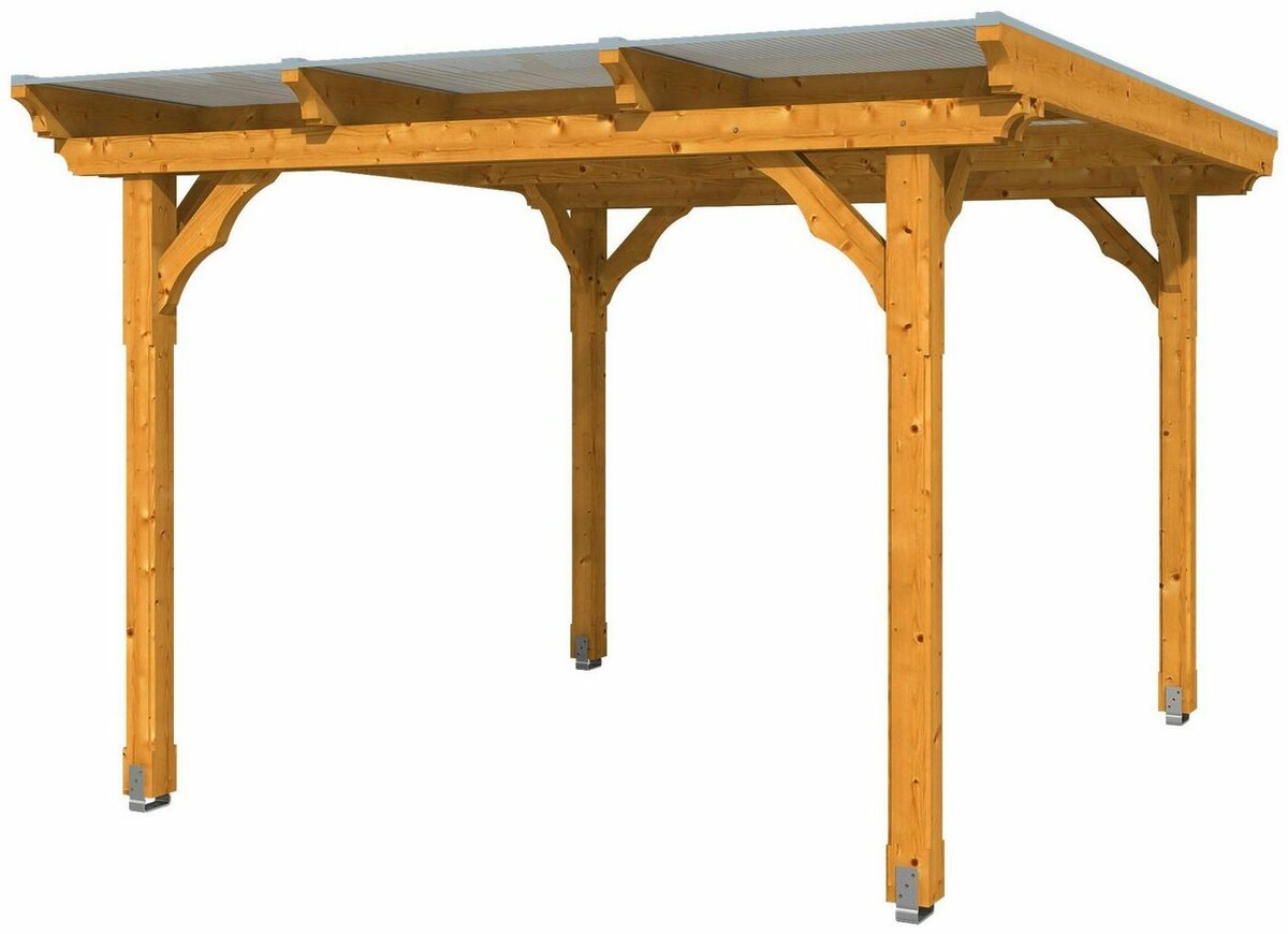 Bild 1 von Skanholz Holzpavillon Marseille, BxTxH: 327x350x236 cm, inkl. Aufschraubstutzen