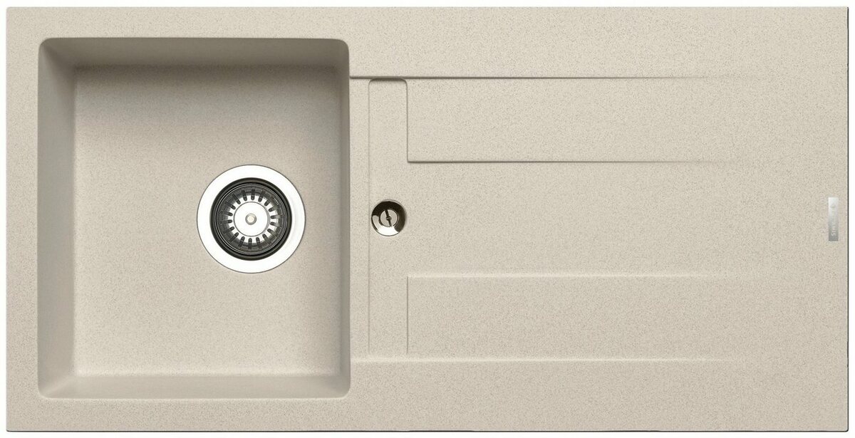 Bild 1 von Pyramis Granitspüle Athlos, rechteckig, 86/43,5 cm