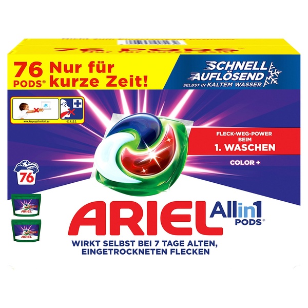 Bild 1 von ARIEL Waschmittel Pods 76 WL