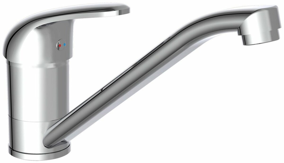 Bild 1 von Schütte Spültischarmatur FALCON Niederdruck Armatur Küche, 360° schwenkbare Mischbatterie