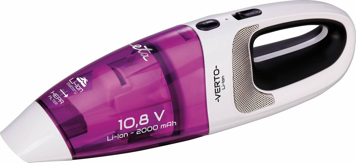 Bild 1 von eta Akku-Handstaubsauger VERTO ETA344290000, beutellos, Trocken- und Nasssaugen, mit Ladeständer