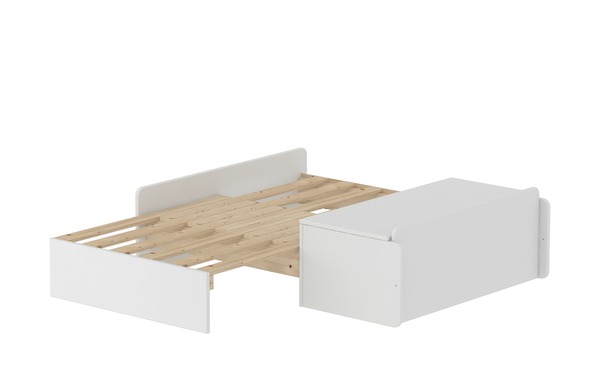 Bild 1 von FLEXA Sofabett  Flexa White weiß Maße (cm): B: 118 H: 32 T: 179 Sonstiges Zubehör - Möbel Kraft