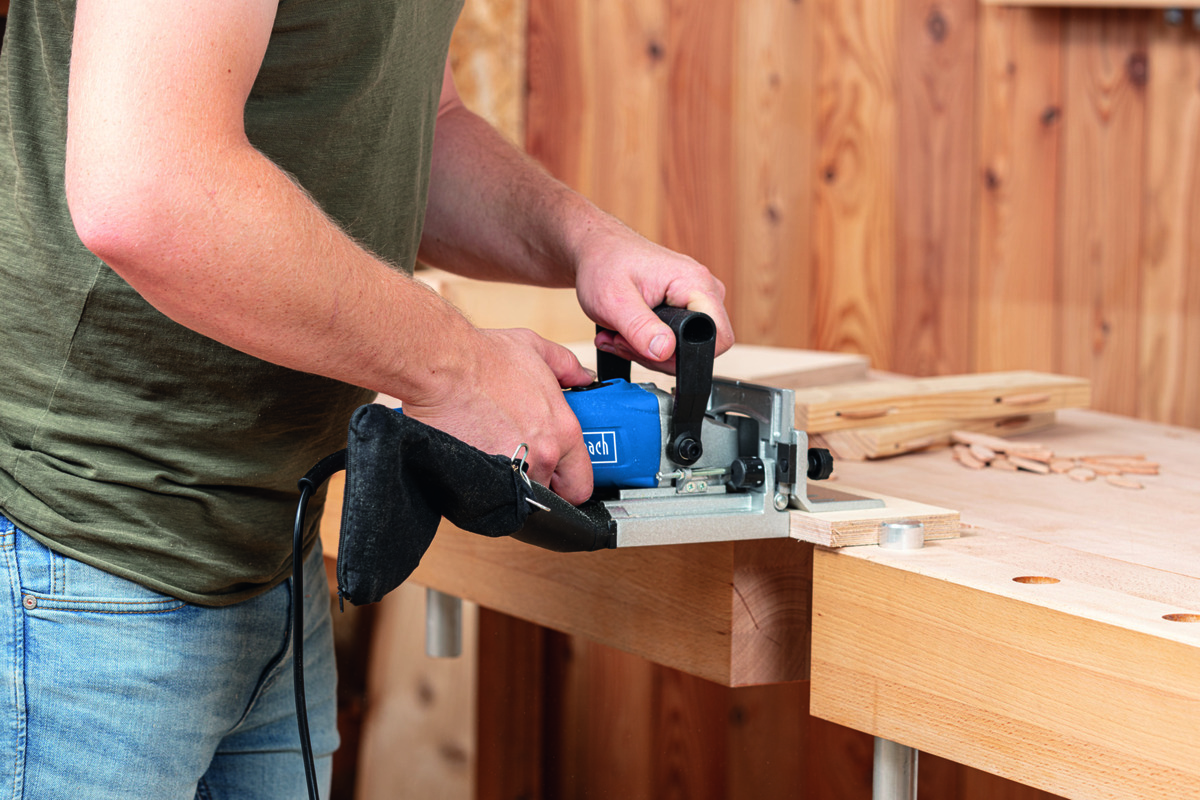 Bild 2 von Scheppach Flachdübelfräse 1200 W