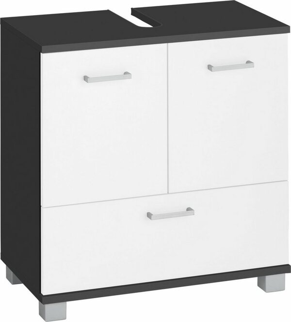 Bild 1 von Schildmeyer Waschbeckenunterschrank Mobes Breite 60 cm, Badschrank Badezimmerschrank WBU Unterschrank