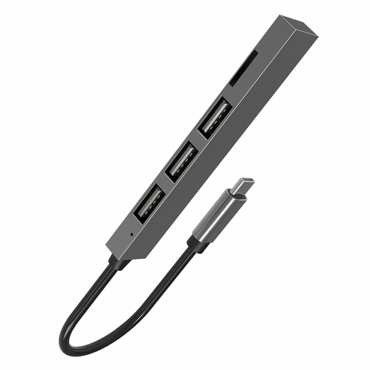 Bild 1 von Fontastic USB Type-C Hub 4in1