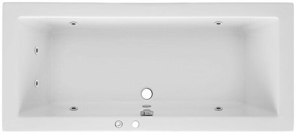 Bild 1 von OTTOFOND Whirlpool-Badewanne Cubic, (Komplett-Set, 1-tlg), Typ 1, chrom