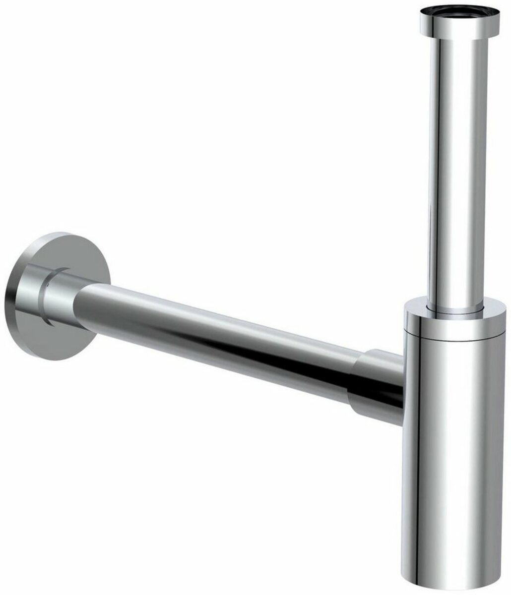 Bild 1 von Kirchhoff Siphon Design-Geruchsverschluss, Ablaufgarnitur für Waschbecken und Waschtisch, mit Reinigungsöffnung