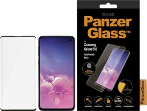 PanzerGlass Schutzglas Case Friendly für Samsung S10 für Samsung Galaxy S10, Displayschutzglas