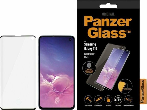 Bild 1 von PanzerGlass Schutzglas Case Friendly für Samsung S10 für Samsung Galaxy S10, Displayschutzglas