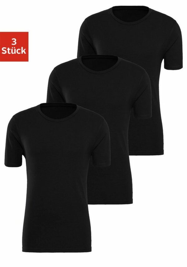 Bild 1 von Bench. Loungewear T-Shirt aus elastischer Baumwolle