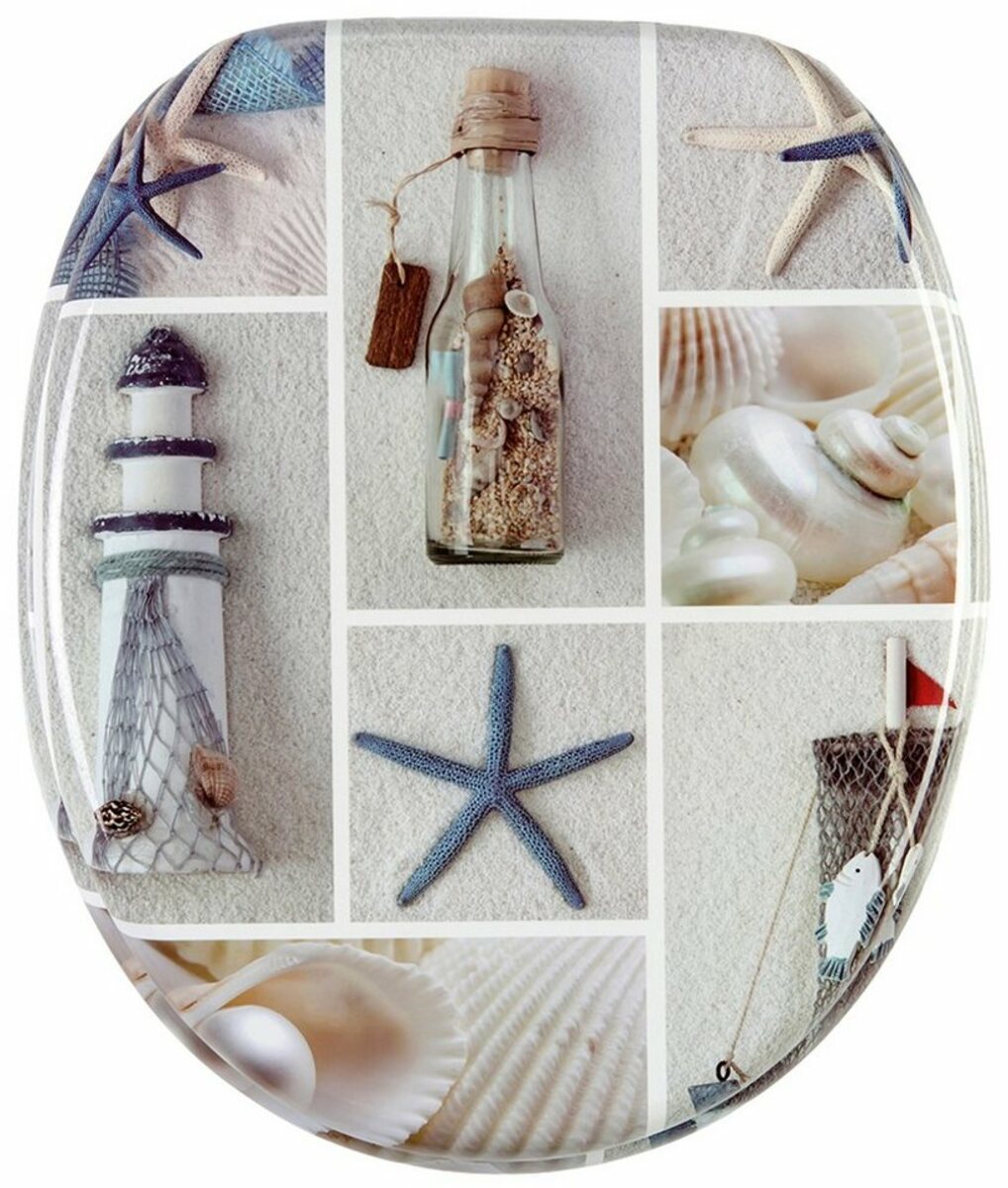 Bild 1 von Sanilo WC-Sitz Meeresbrise, mit Absenkautomatik