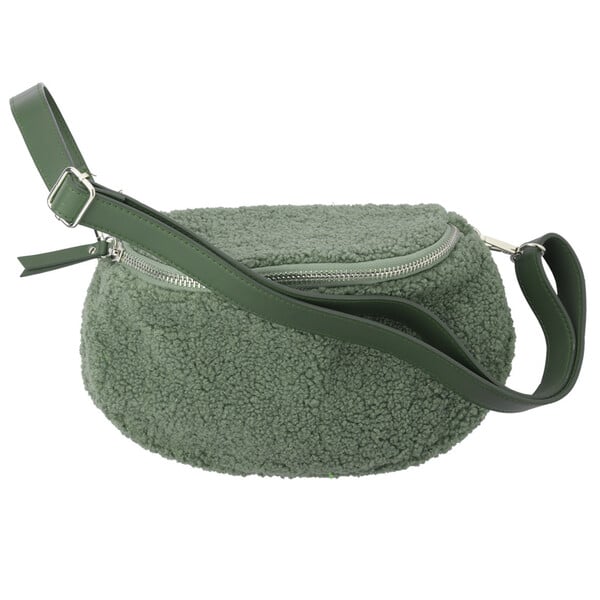 Bild 1 von Damen Crossbody-Bag in Teddy-Optik