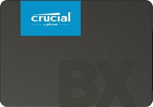 Crucial BX500 3D NAND SATA 480GB interne SSD (480 GB) 2,5" 540 MB/S Lesegeschwindigkeit, 500 MB/S Schreibgeschwindigkeit