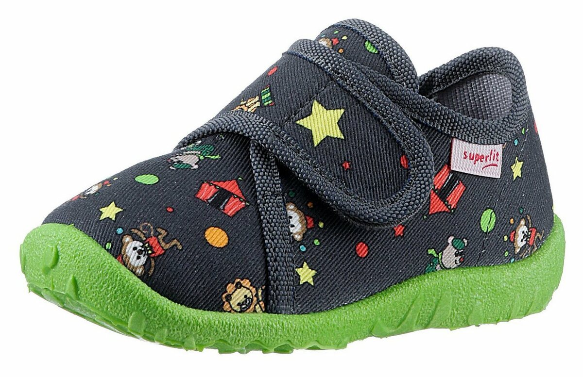 Bild 1 von Superfit SPOTTY WMS: Mittel Hausschuh für Laufanfänger