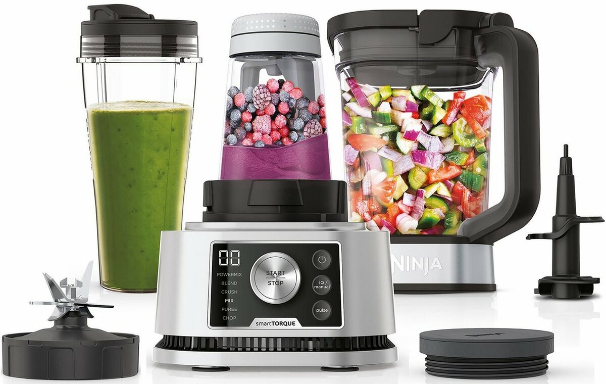 Bild 1 von NINJA Standmixer 3-in-1 Power Nutri Mixer, 1200 W, mit Smart Torque & Auto-iQ – CB350EU