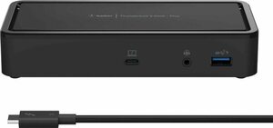 Belkin Laptop-Dockingstation Thunderbolt 3 Dock Plus incl. Thunderbolt 3 Kabel