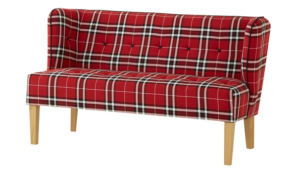 Bild 1 von Twist Küchensofa Webstoff  Astonia rot Maße (cm): B: 180 H: 88 T: 74,5 Bänke