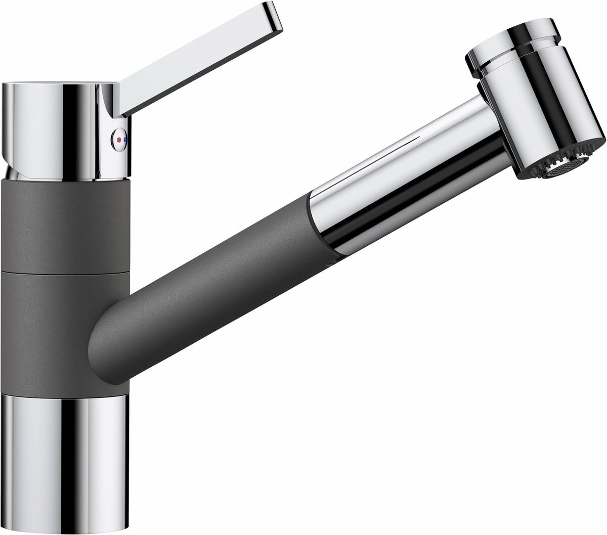 Bild 1 von Blanco Küchenarmatur TIVO-S Hochdruck, mit herausziehbarer Zweistrahlbrause