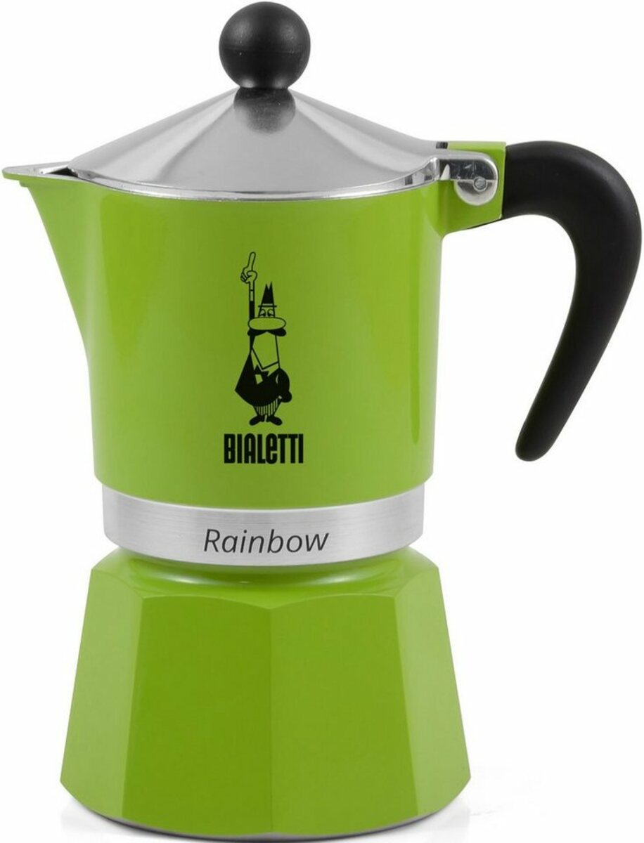 Bild 1 von BIALETTI Espressokocher Rainbow, 0,13l Kaffeekanne, Aluminium