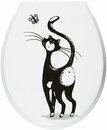 Bild 1 von ADOB WC-Sitz Katze, Absenkautomatik, zur Reinigung abnehmbar