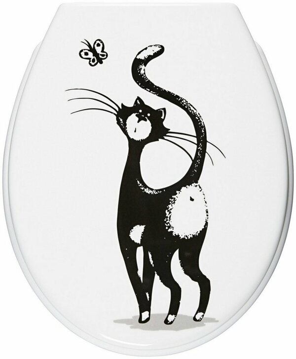 Bild 1 von ADOB WC-Sitz Katze, Absenkautomatik, zur Reinigung abnehmbar