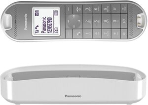 Panasonic KX-TGK320GW Schnurlostelefon mit Anrufbeantworter weiß