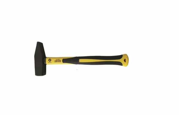 Bild 1 von Vago-Tools Schlosserhammer Fiberglasstiel 1000 g Schlosser Hammer Stielschutz