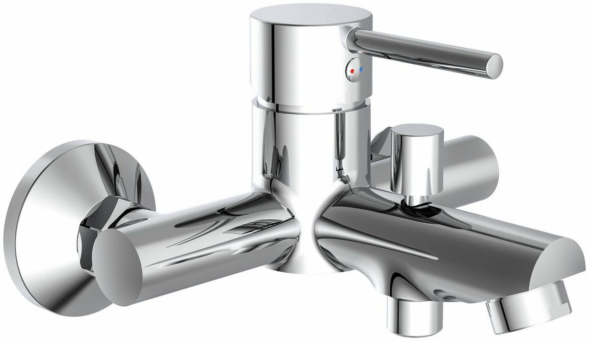 Bild 1 von Schütte Wannenarmatur Laurana Mischbatterie Badewanne, Wasserhahn Bad, Wannenarmatur in Chrom