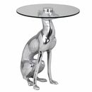 Bild 1 von Wohnling Design Deko Beistelltisch Figur DOG aus Aluminium Farbe Silber
