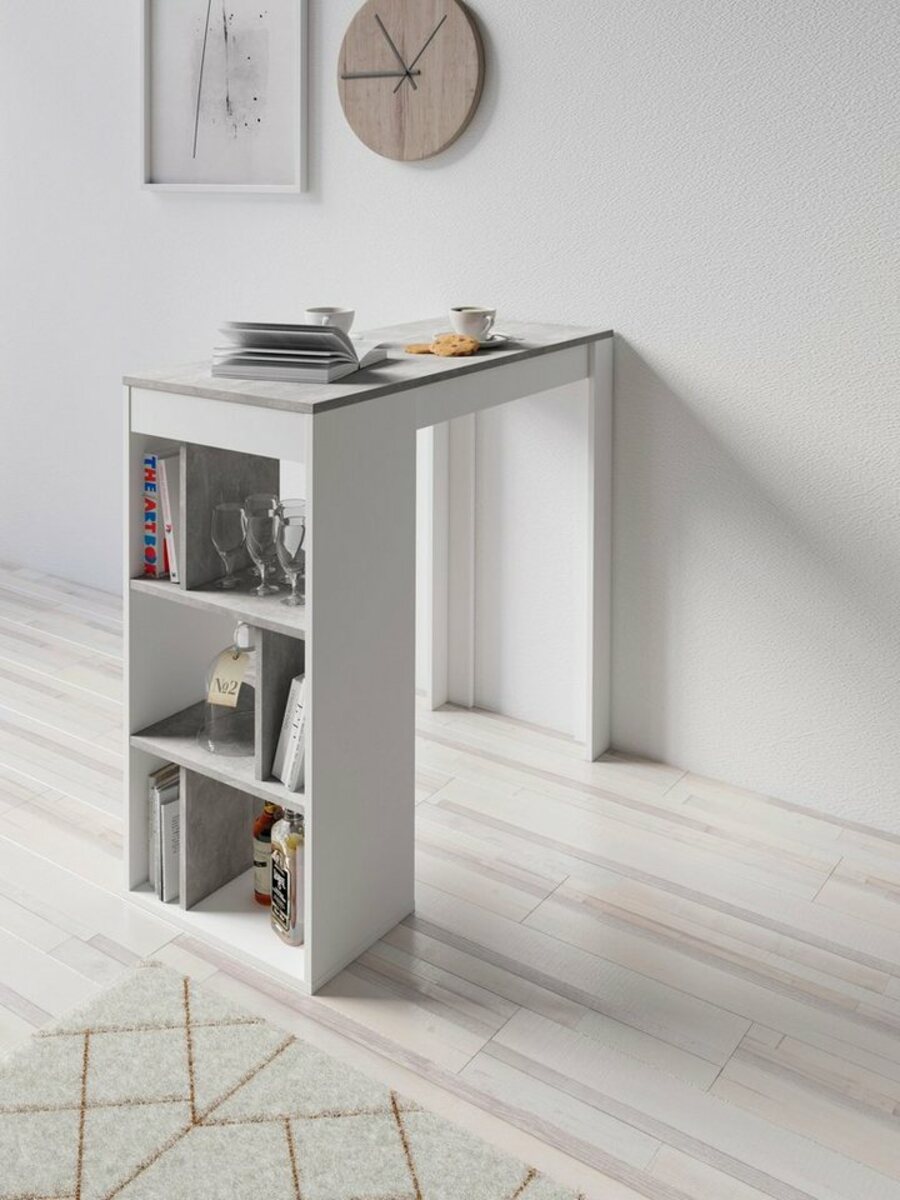 Bild 1 von Homexperts Bartisch Momo, Breite 110 cm mit Regalfächern