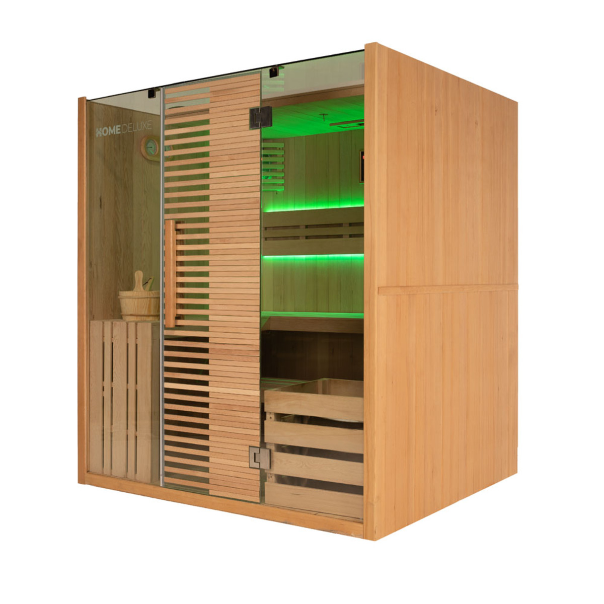 Bild 2 von HOME DELUXE Traditionelle Sauna OMAHA