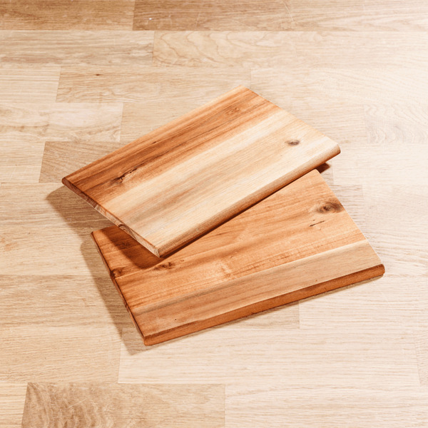 Bild 2 von Kesper Frühstücksbrett, 2er Pack, Akazie, FSC