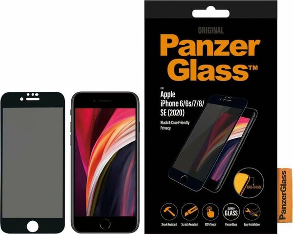 Bild 1 von PanzerGlass Privacy Case Friendly iPhone 6/7/8/SE (2020) für Apple iPhone 6/6s/7/8/SE (2020), Displayschutzglas