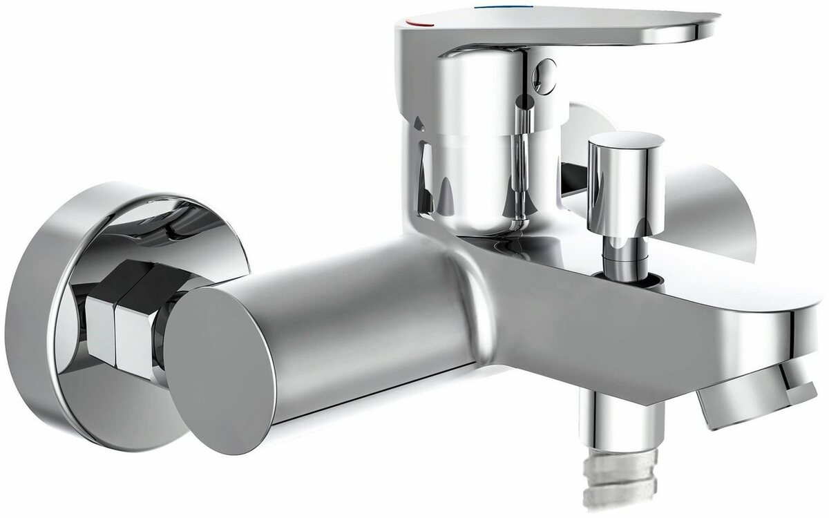 Bild 1 von Schütte Wannenarmatur Futura Mischbatterie Badewanne, Wasserhahn Bad, Wannenarmatur in Chrom