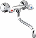 Bild 1 von Schütte Spültischarmatur CESTI schwenkbarer Wasserhahn für Wandmontage, Spültischarmatur in Chrom