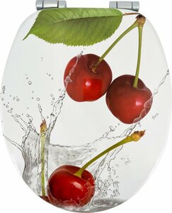 ADOB WC-Sitz Kirsche, Absenkautomatik, sehr stabil