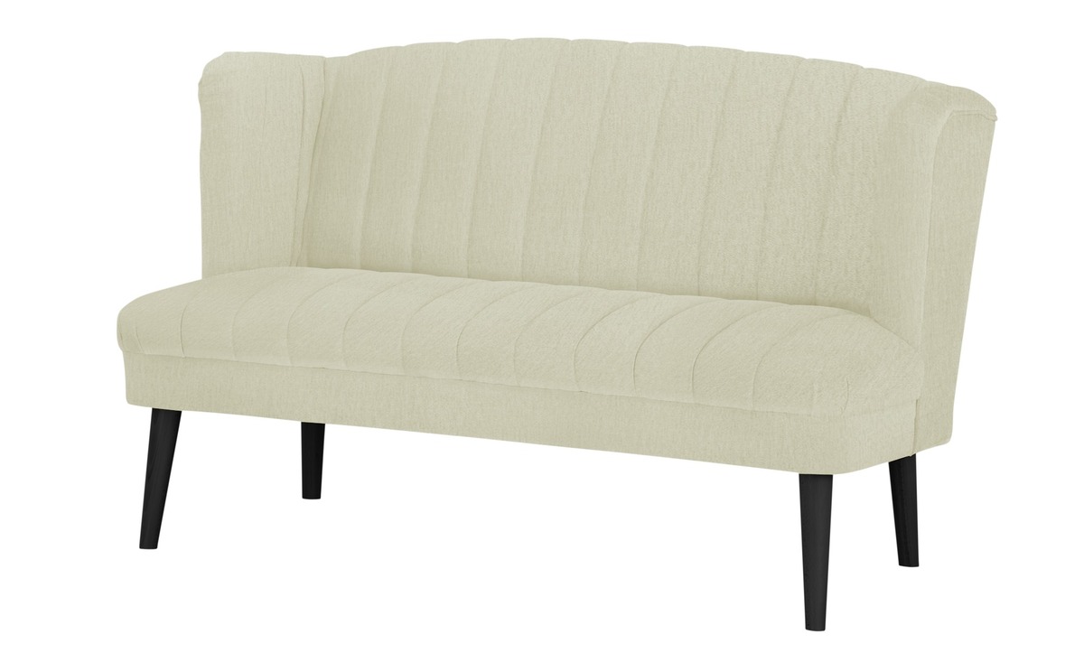 Bild 1 von Twist Küchensofa Samt  Rina beige Maße (cm): B: 180 H: 92 T: 76 Bänke